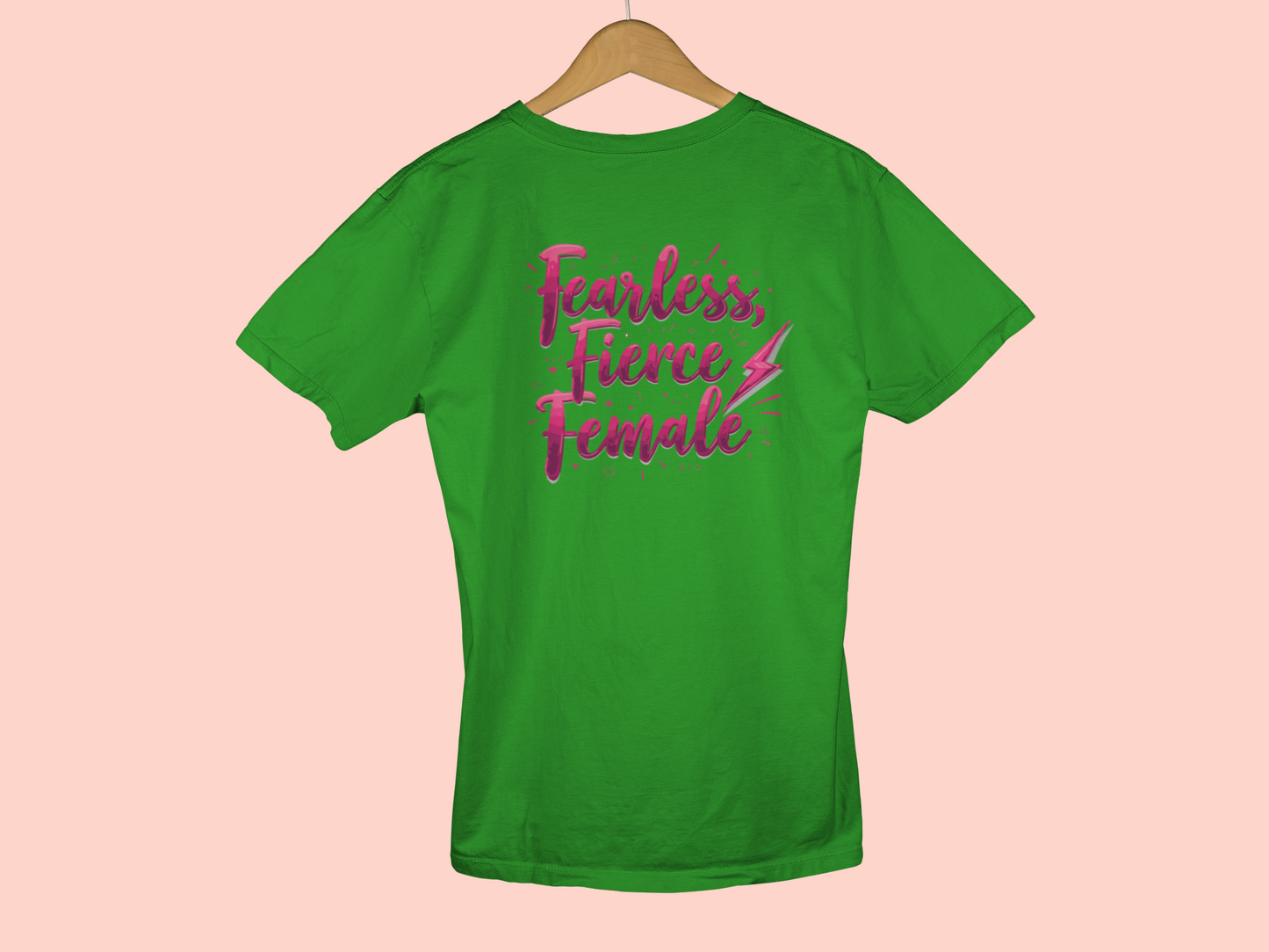 "Fearless, Fierce Female" - Female Classic Crew T-Shirt