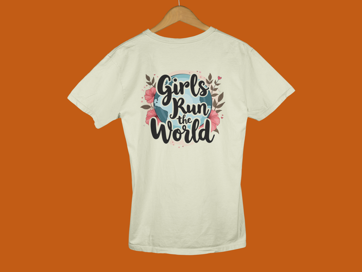 "Girls Run The World" - Female Classic Crew T-Shirt