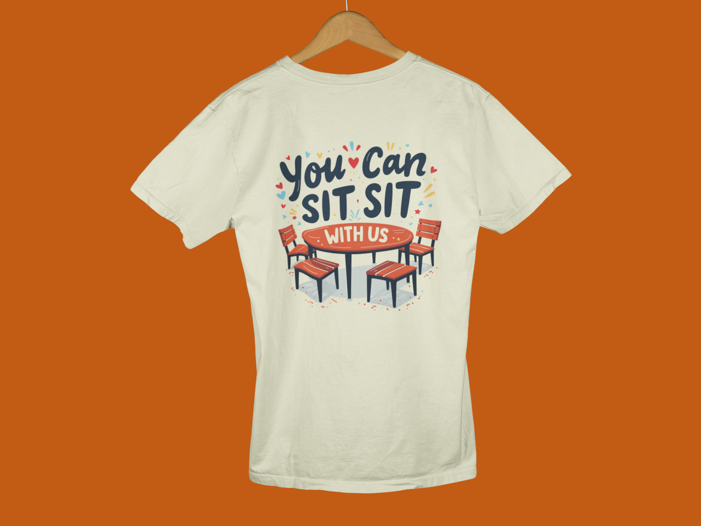 "You Can Sit, Sit With Us" - Female Classic Crew T-Shirt