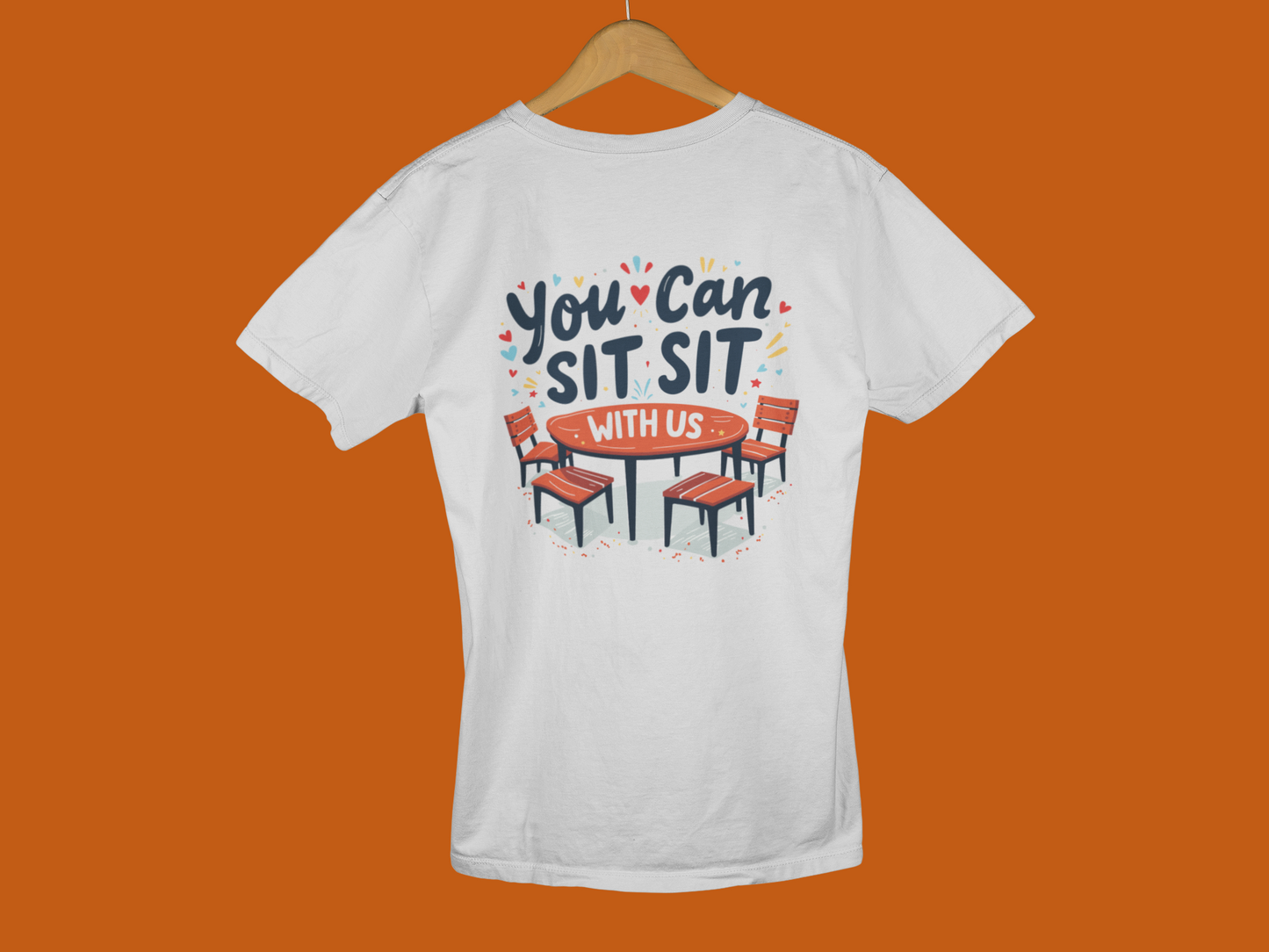 "You Can Sit, Sit With Us" - Female Classic Crew T-Shirt