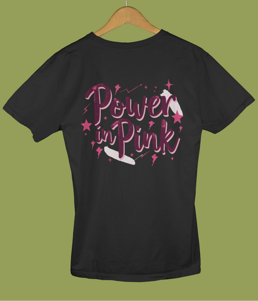 "Power In Pink" - Female Classic Crew T-Shirt