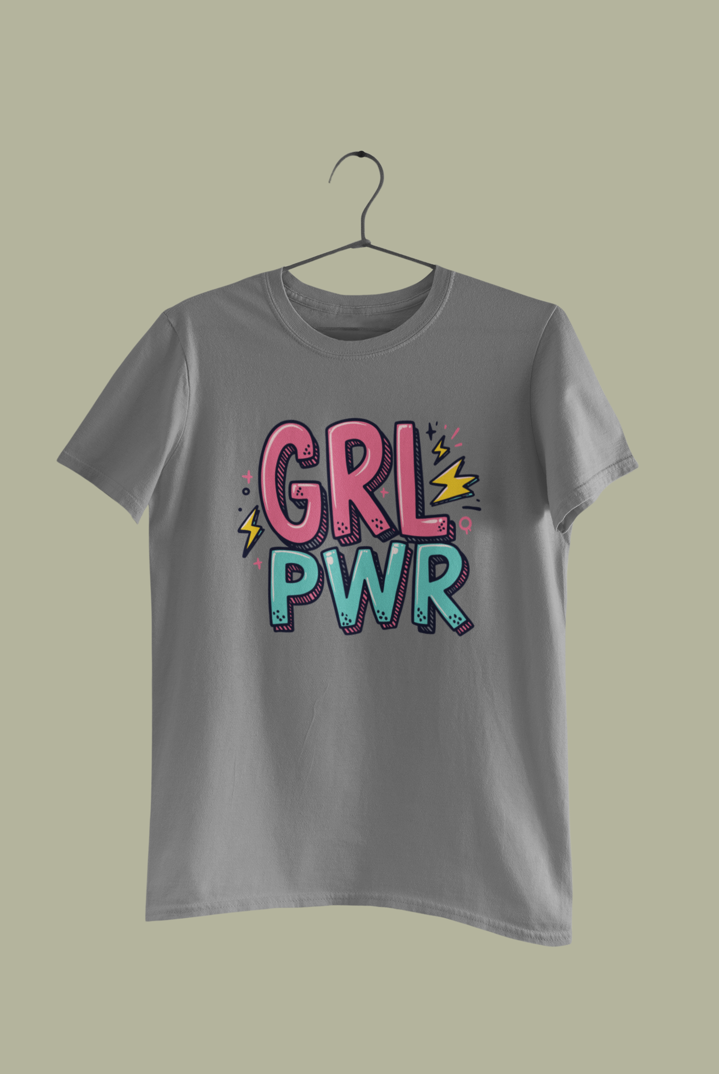 "Girl Power" - Female Classic Crew T-Shirt