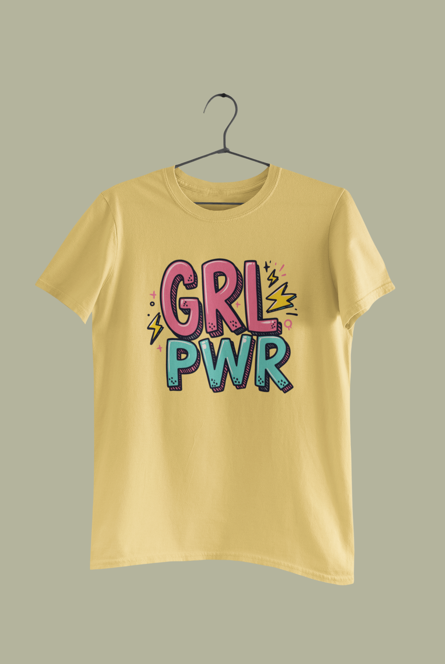 "Girl Power" - Female Classic Crew T-Shirt
