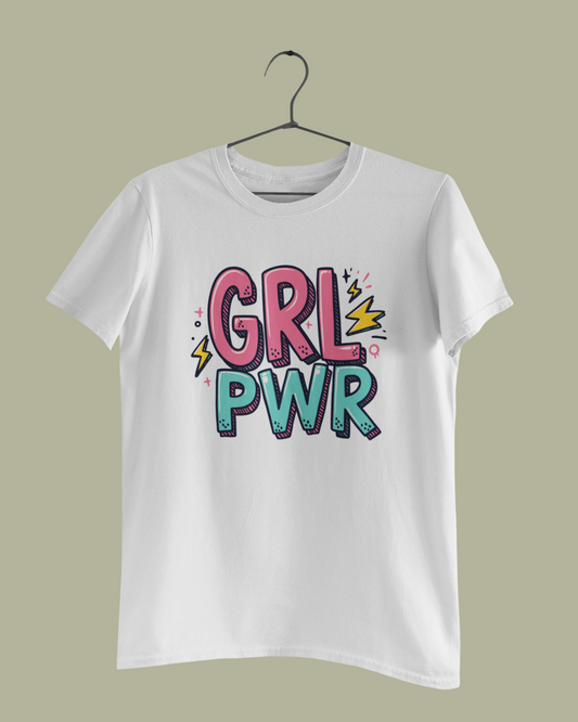 "Girl Power" - Female Classic Crew T-Shirt