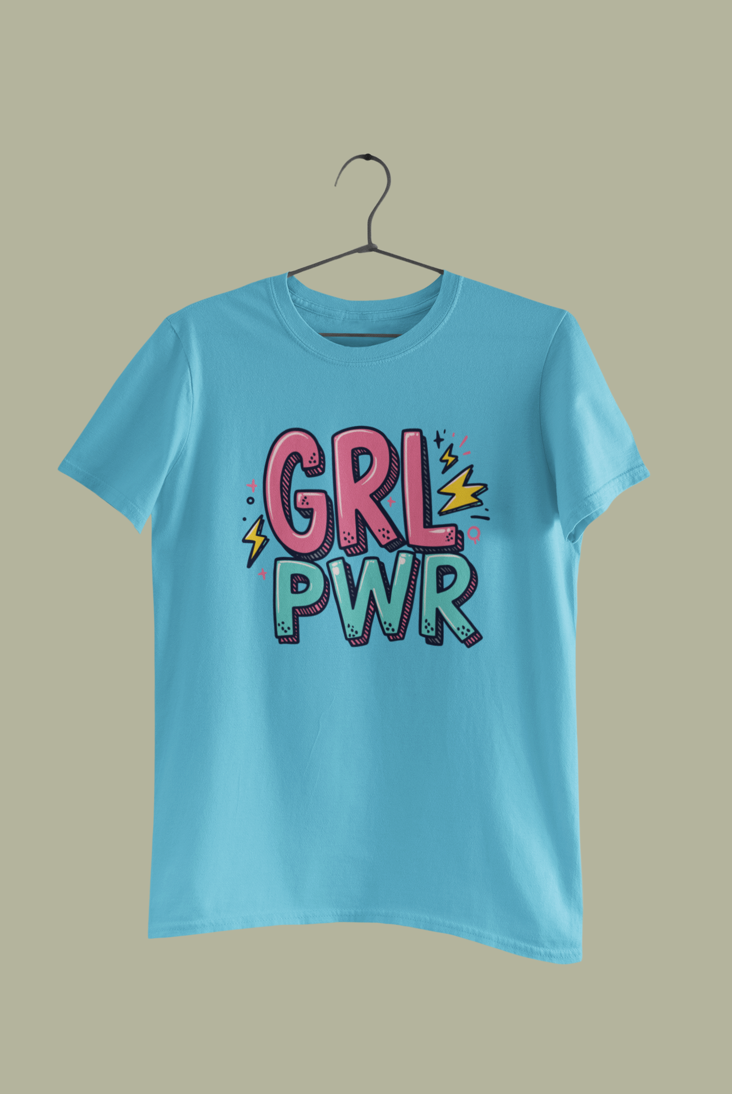 "Girl Power" - Female Classic Crew T-Shirt