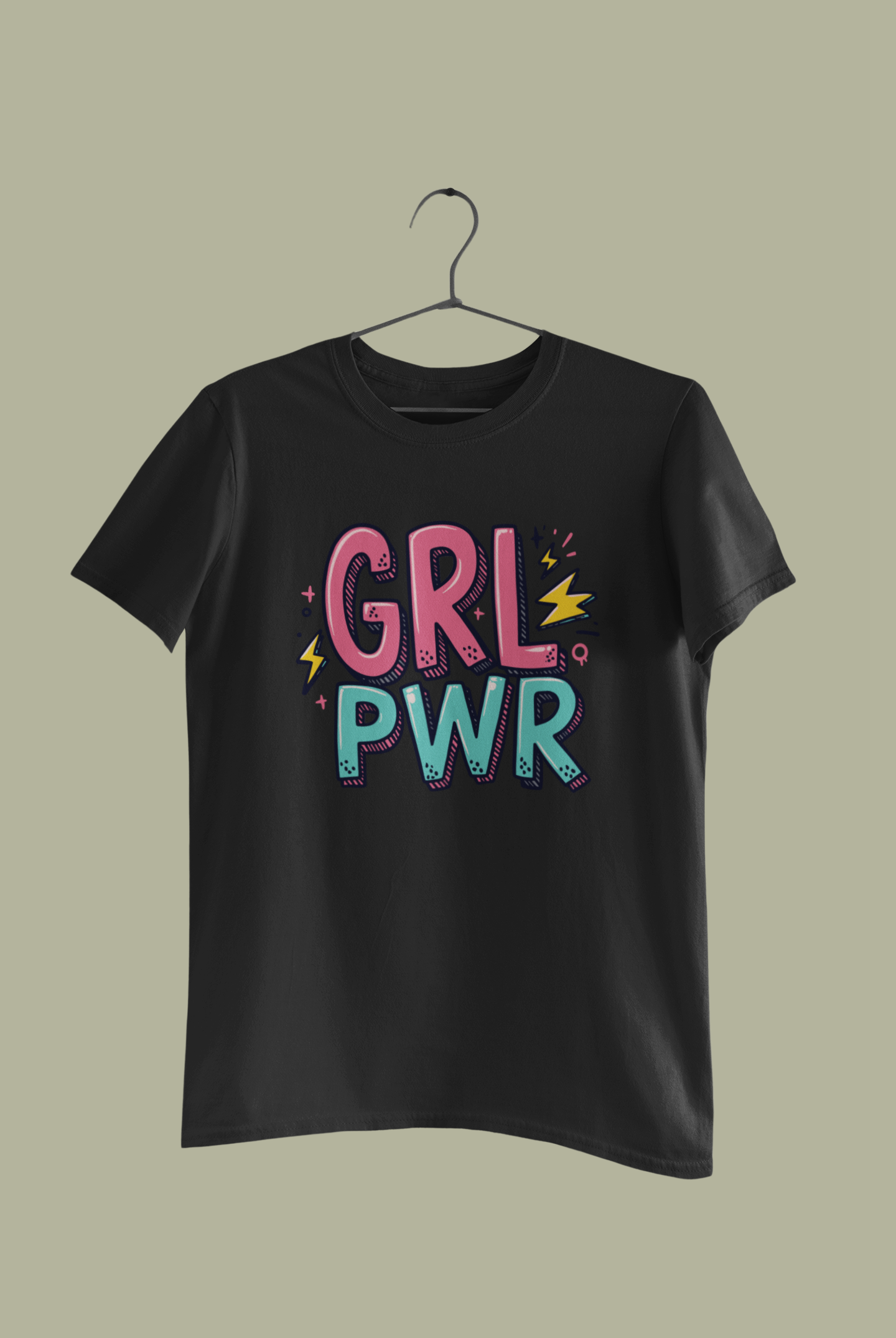 "Girl Power" - Female Classic Crew T-Shirt